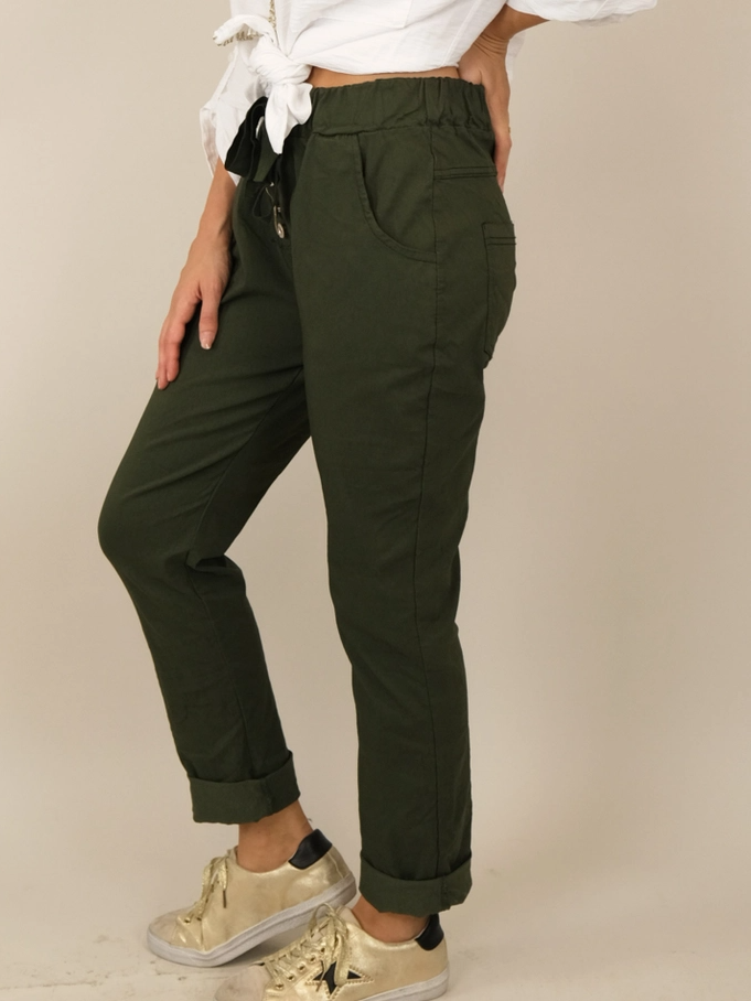Pantaloni boyfriend quattro tasche - ELSANA