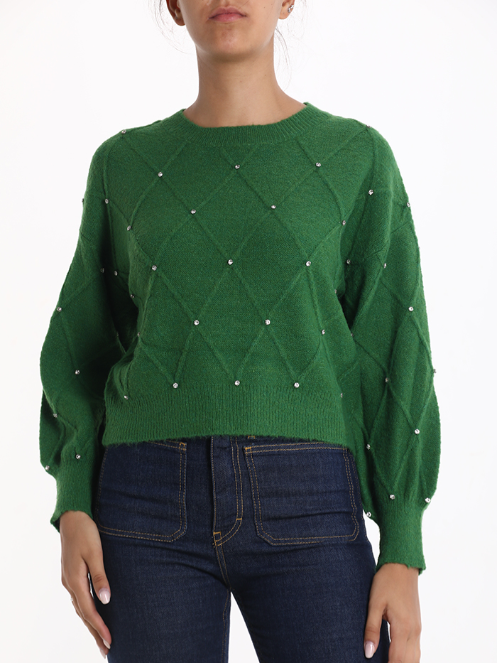 Maglia corta con maniche a palloncino - EMILY - Autunno/Inverno 2023