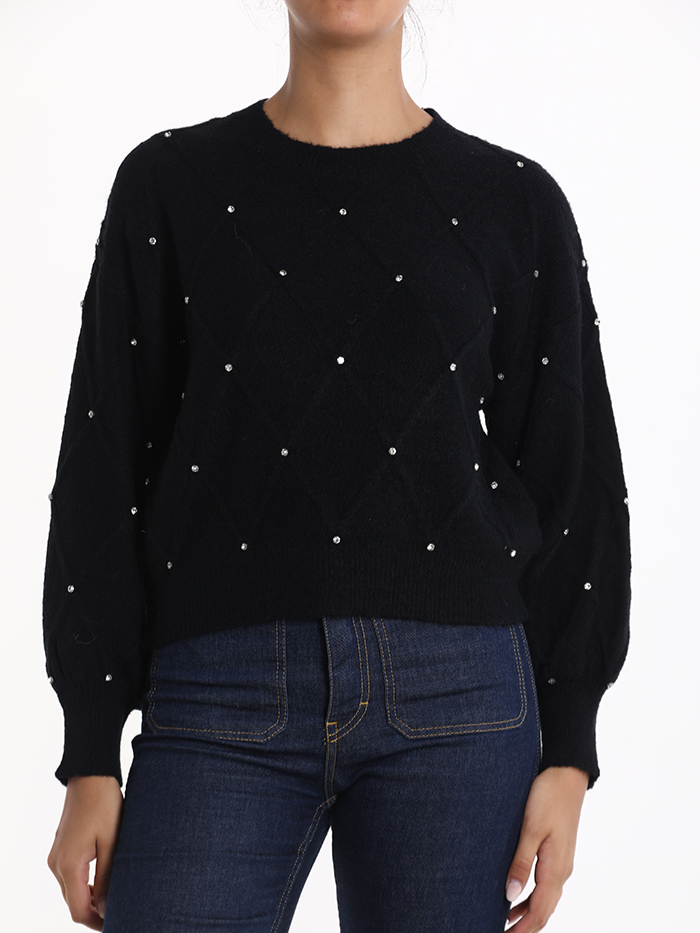 Maglia corta con maniche a palloncino - EMILY - Autunno/Inverno 2023