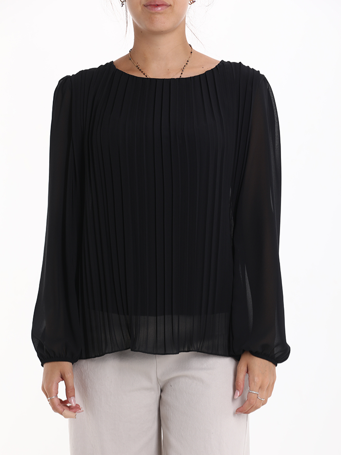 Blusa plissè