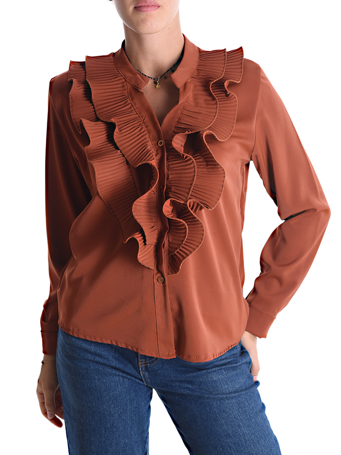 Camicia plissè