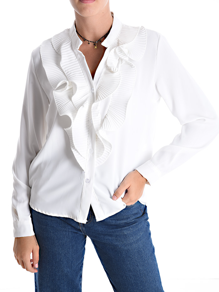 Camicia plissè