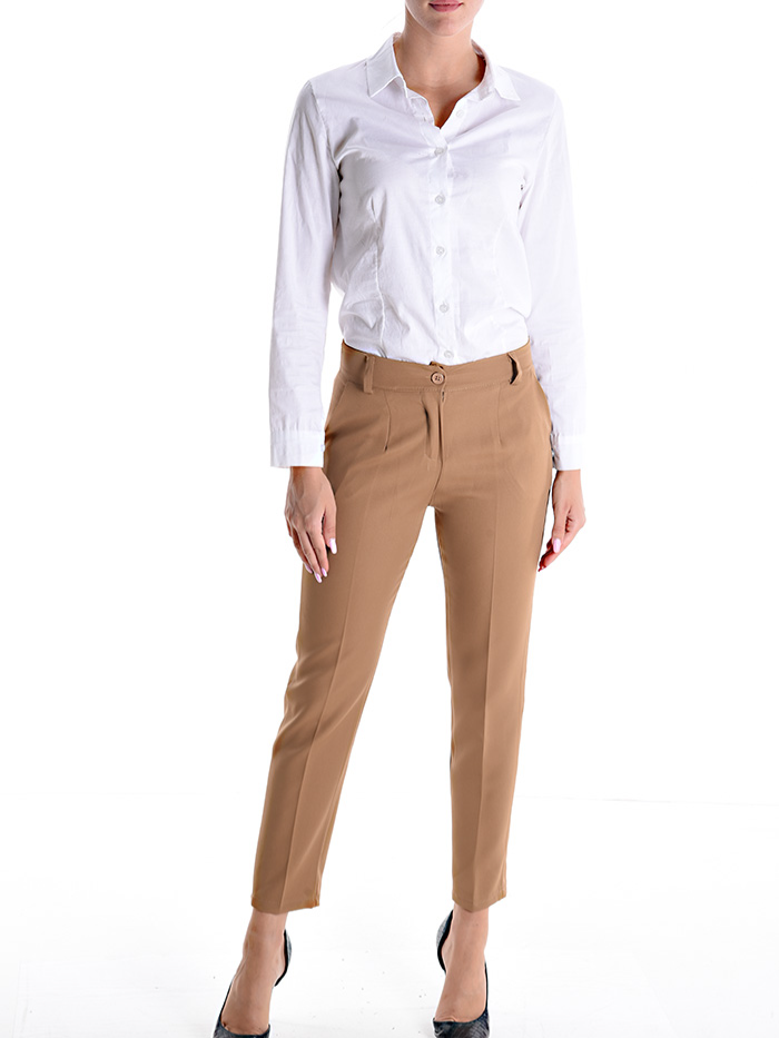 Pantaloni basic con tasche