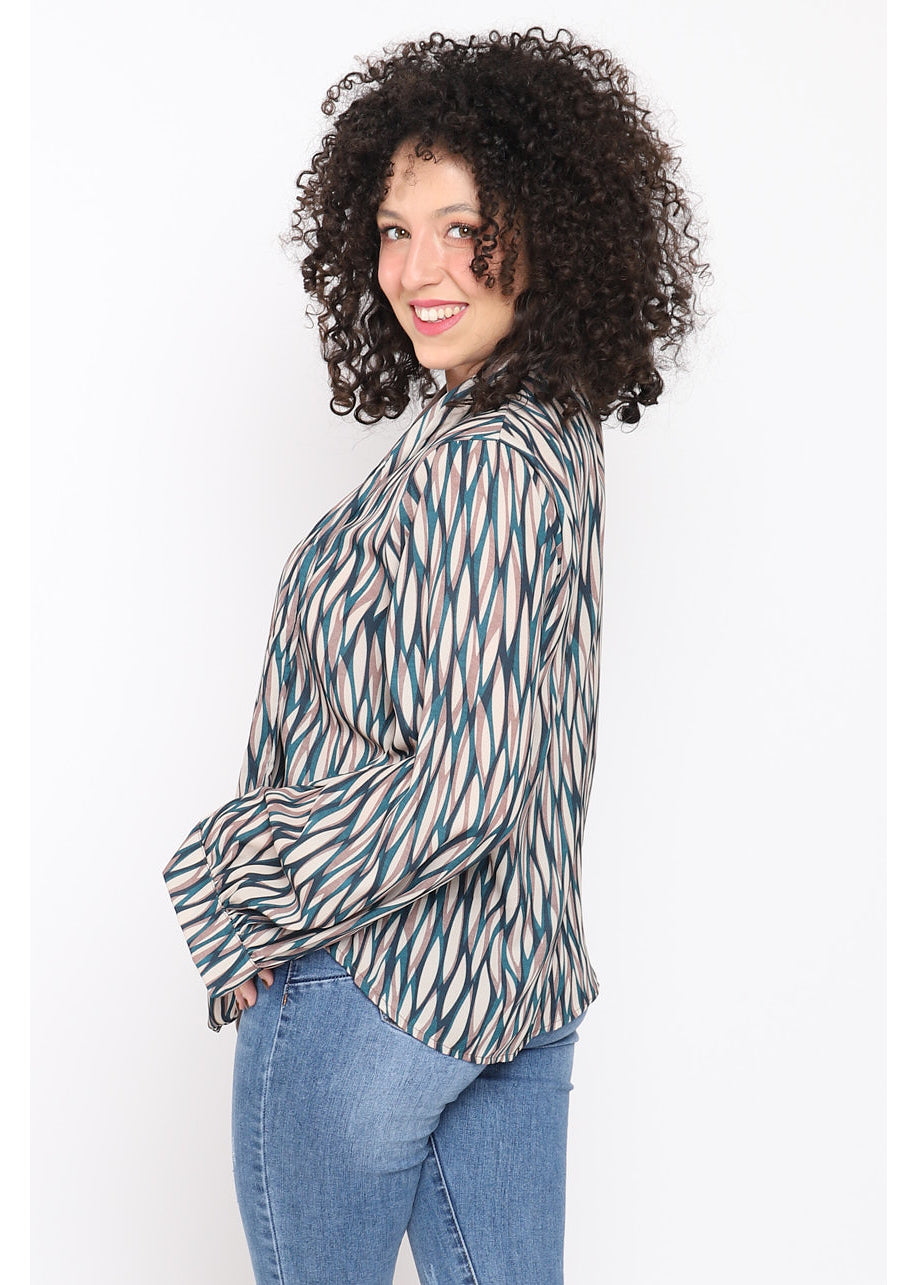 Camicia con fiocco