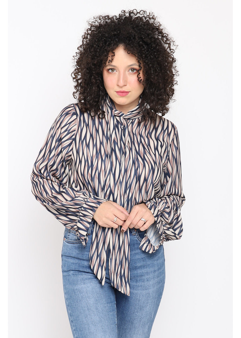 Camicia con fiocco