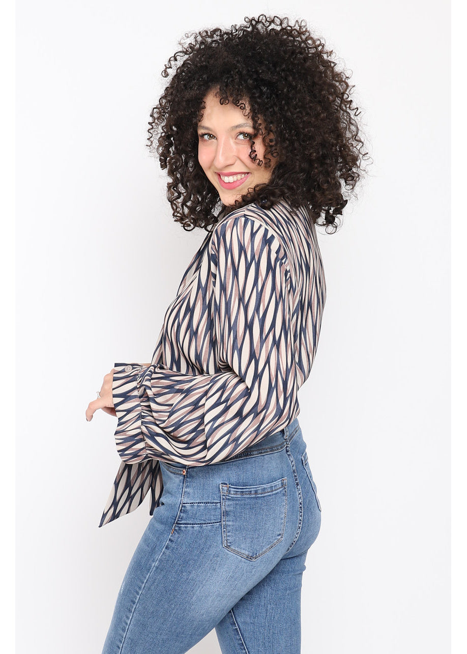 Camicia con fiocco