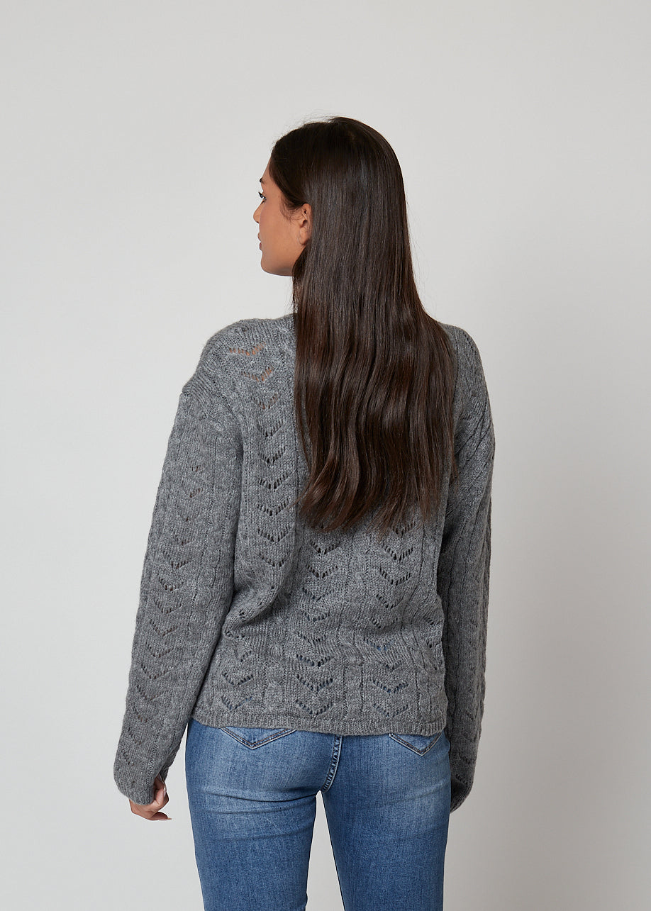 Cardigan traforato - 286549