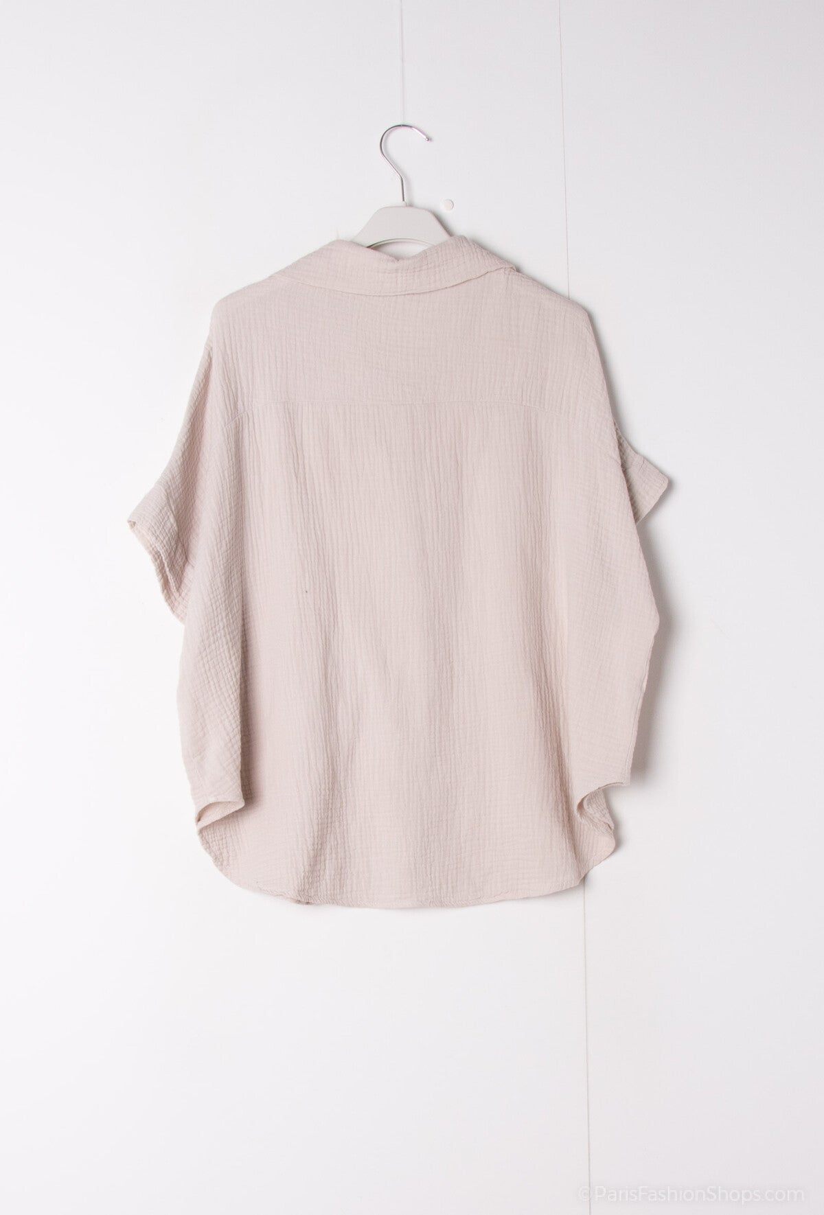 Camicia aperta con bottoni in 100% cotone