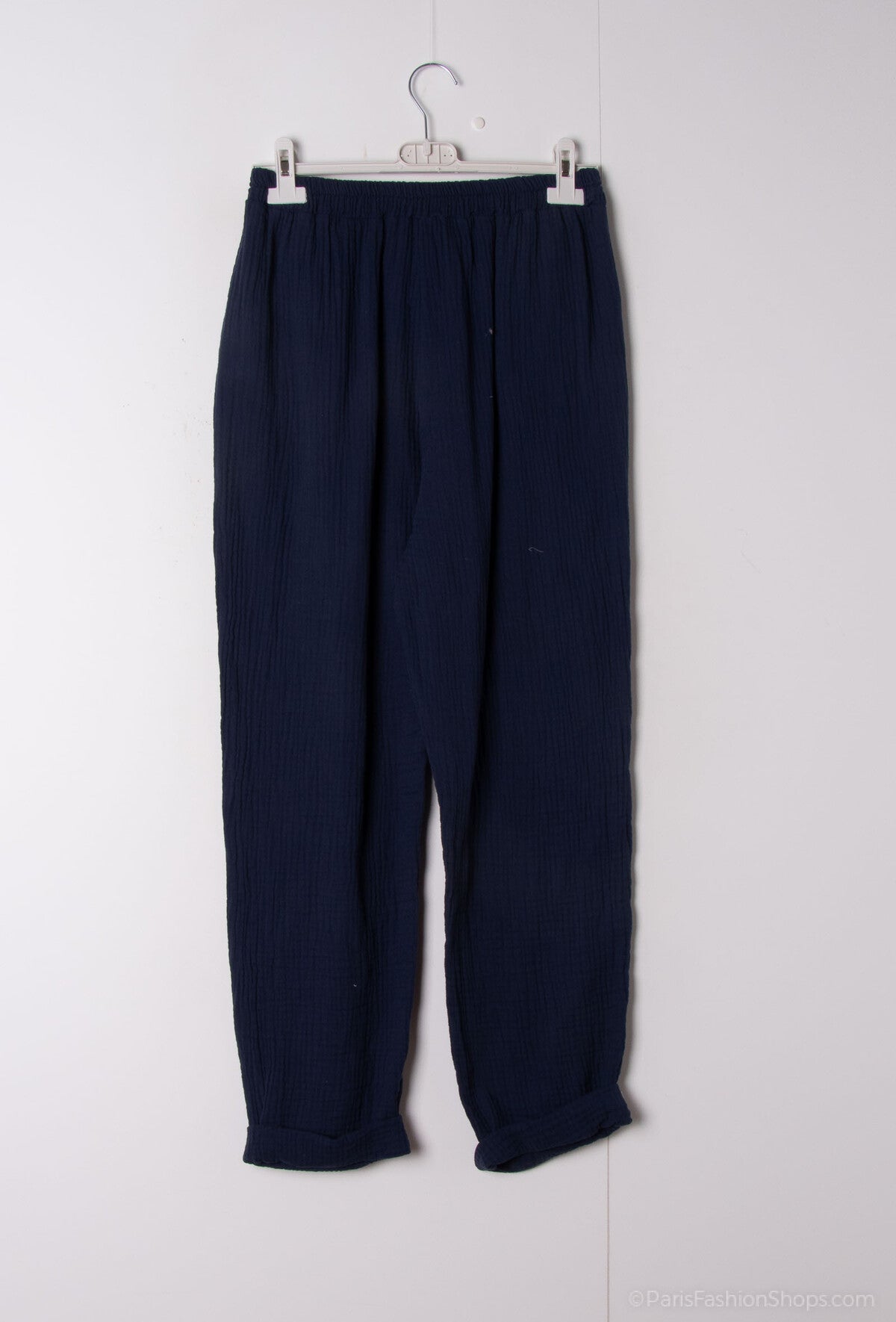 Pantaloni in garza di cotone