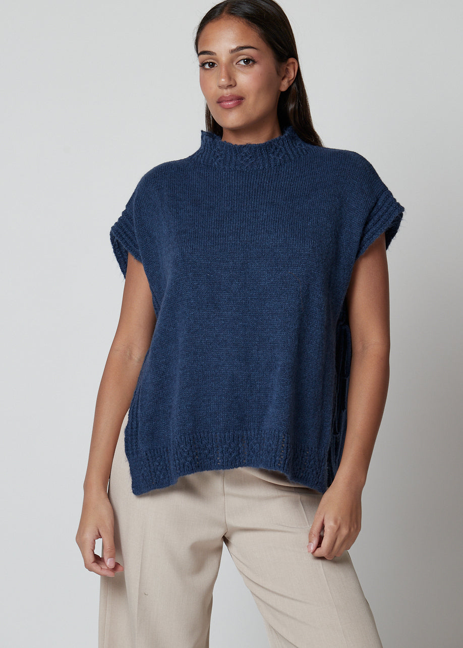 Poncho in maglia - U6562