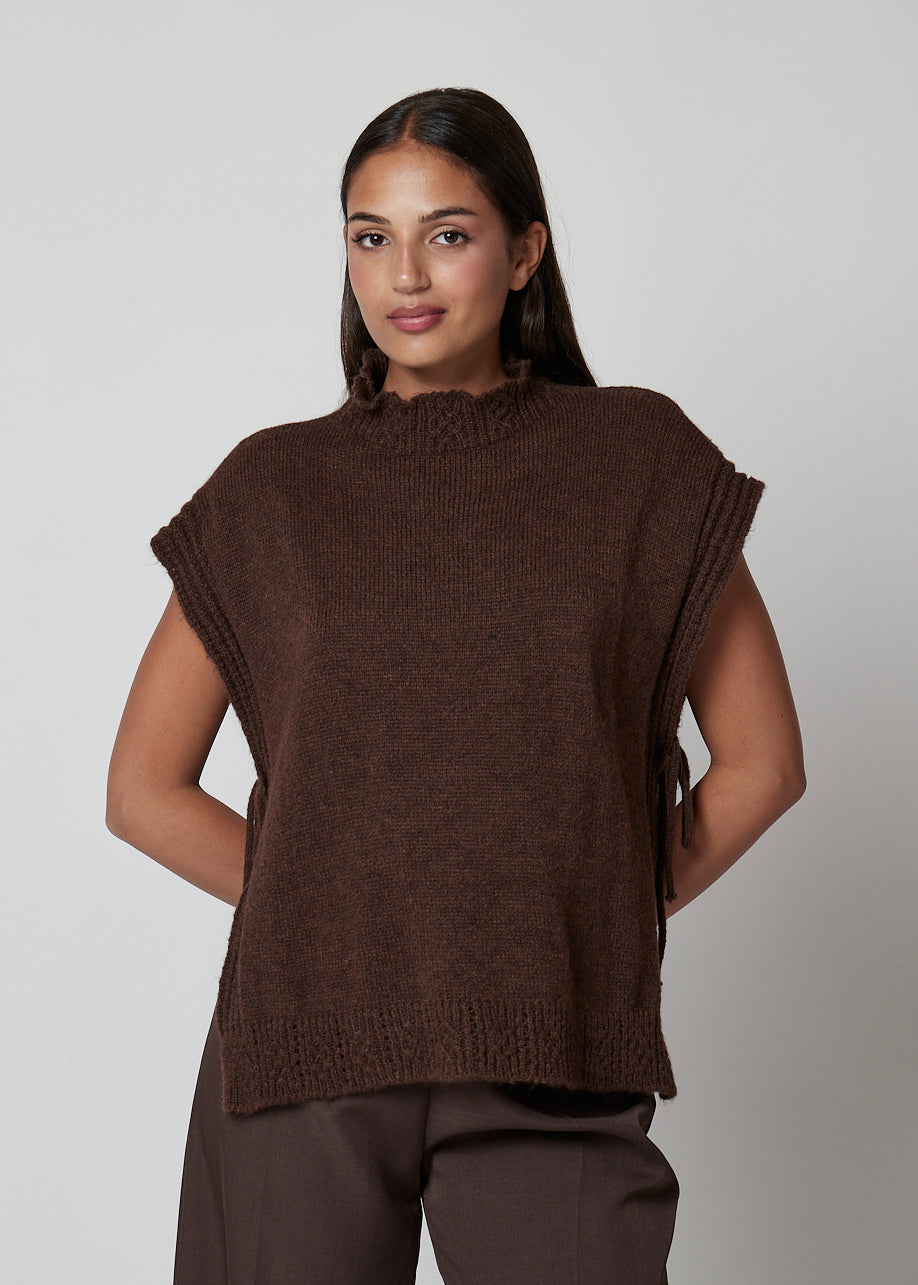 Poncho in maglia - U6562