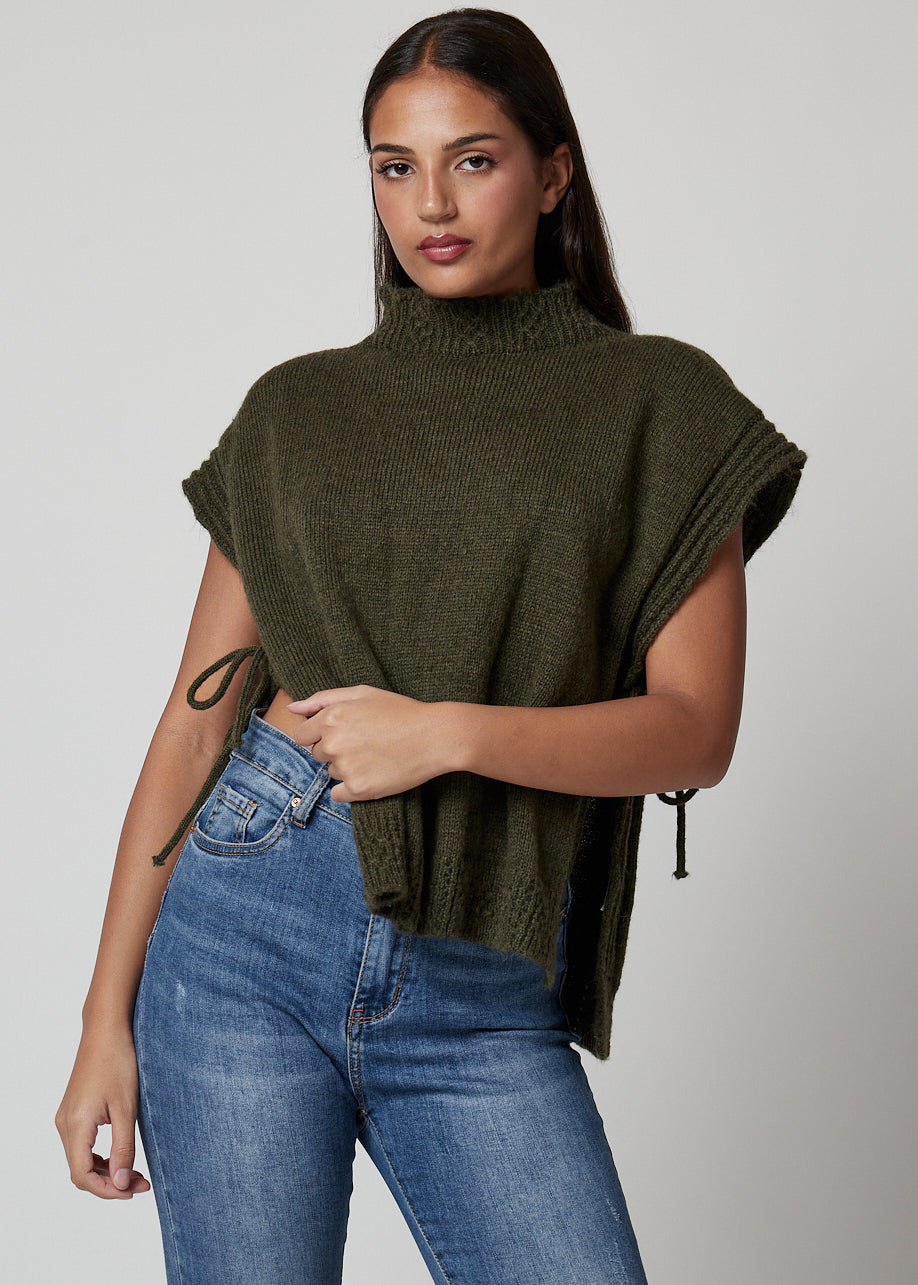 Poncho in maglia - U6562