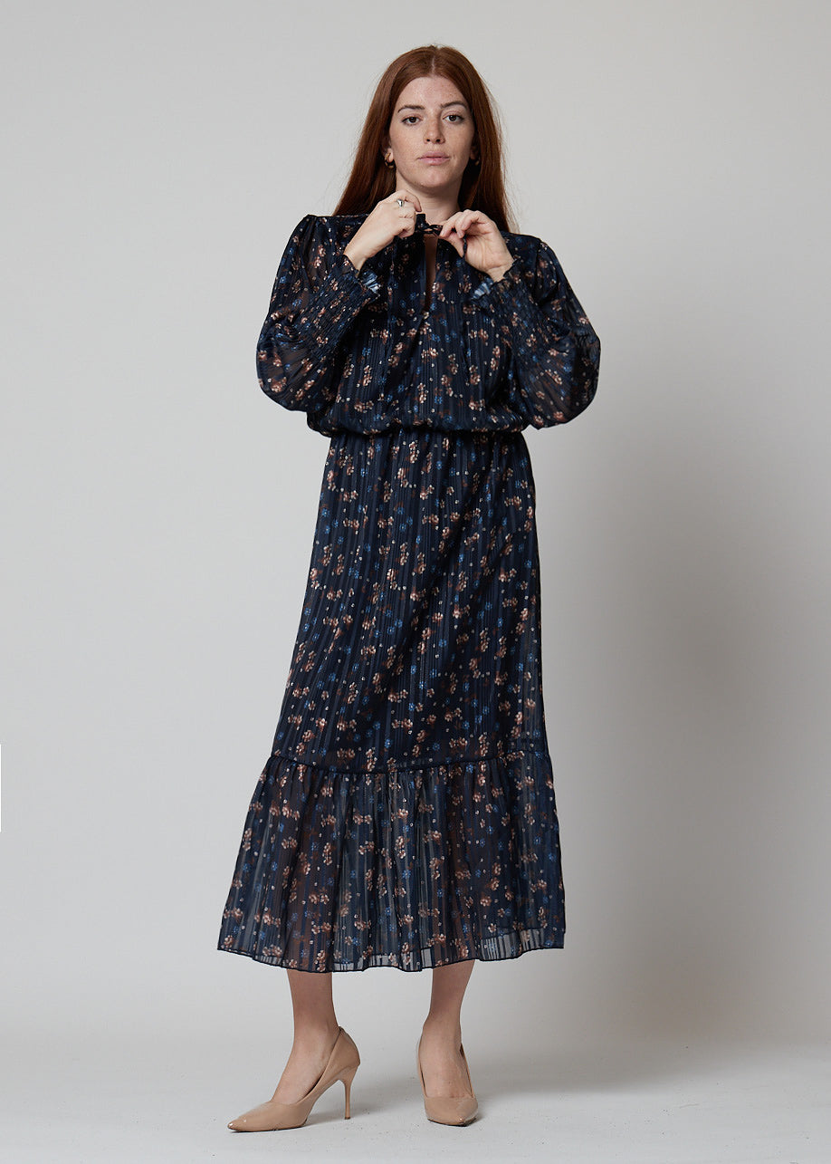 Abito fantasia floreale - 12888