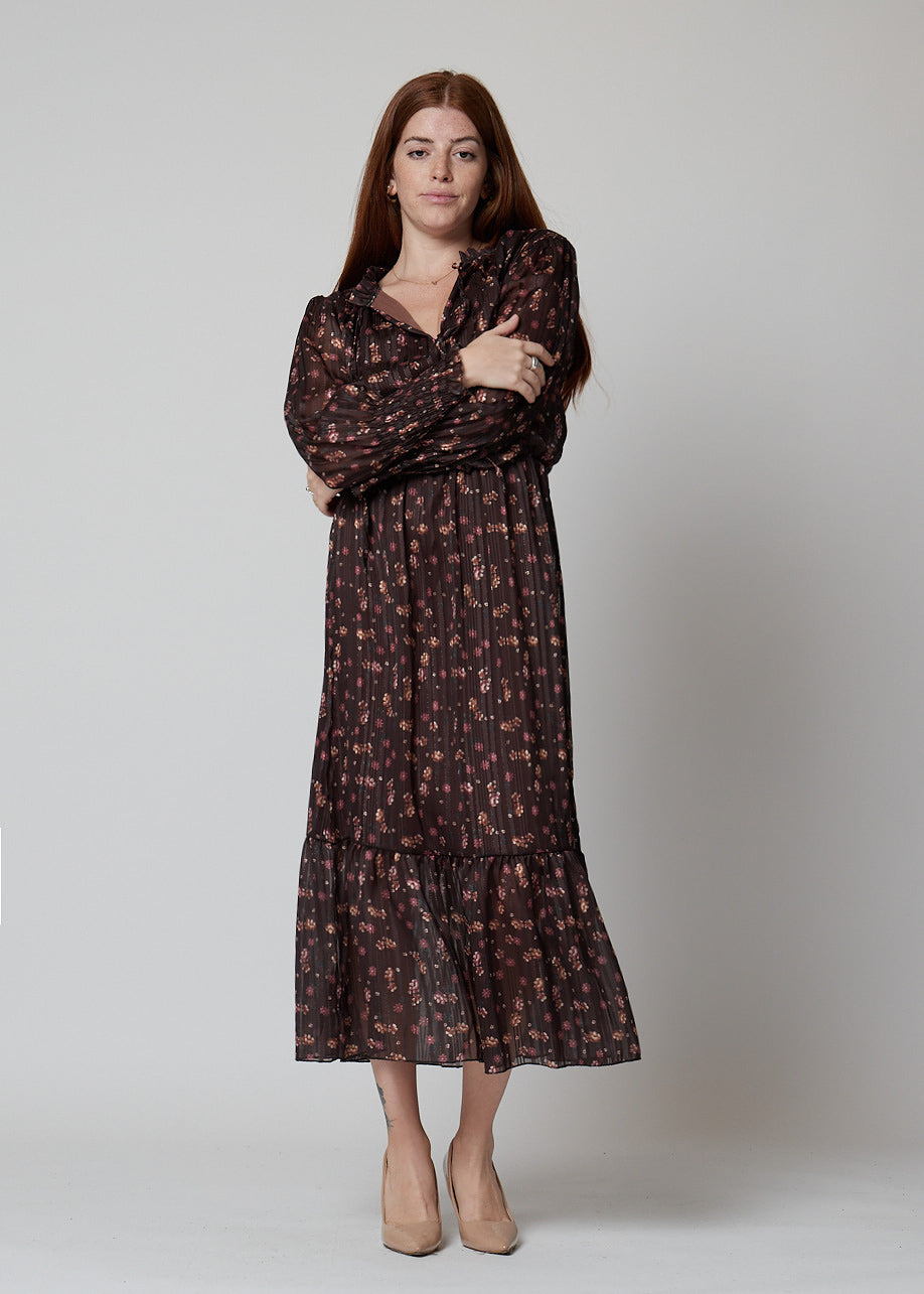 Abito fantasia floreale - 12888