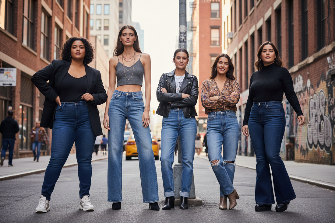 Come scegliere il modello di jeans da donna