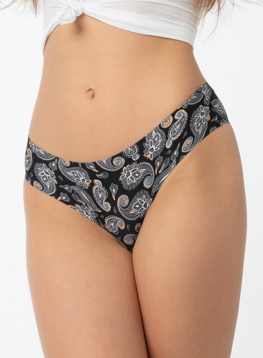 Slip donna brasiano senza cuciture - Simple Paisley Brasil - Lullaby Lingerie