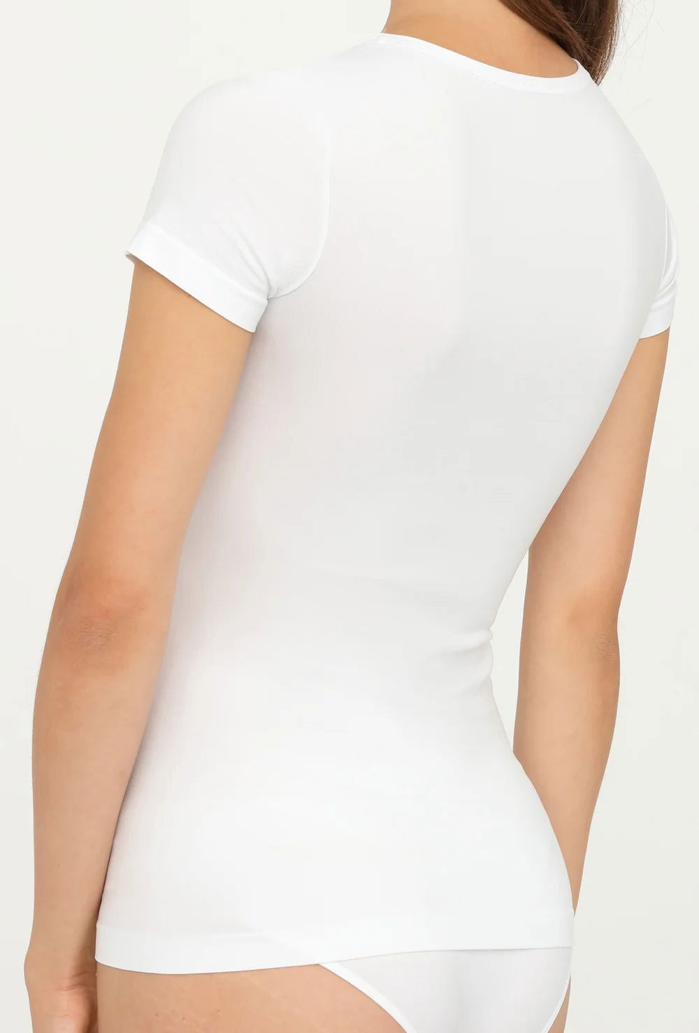 T-shirt a maniche corte in morbida microfibra traspirante - Bodywear - Lullaby Lingerie