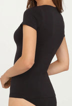 T-shirt a maniche corte in morbida microfibra traspirante - Bodywear - Lullaby Lingerie