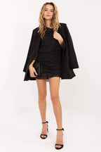 Abito aderente con piccole paillettes - 221103