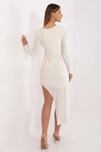 Abito asimmetrico con paillettes - 220305