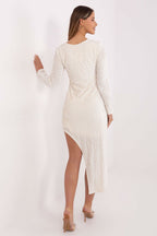 Abito asimmetrico con paillettes - 220305