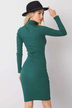 Abito basic in cotone elasticizzato - 173339