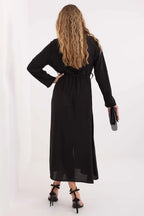 Abito camicia con linea svasata - 221283