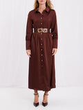 Abito chemisier elegante da donna midi Denise - 6