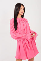 Abito da cocktail svasato in viscosa elasticizzata - 219078