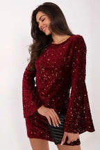 Abito corto in paillettes - 220310