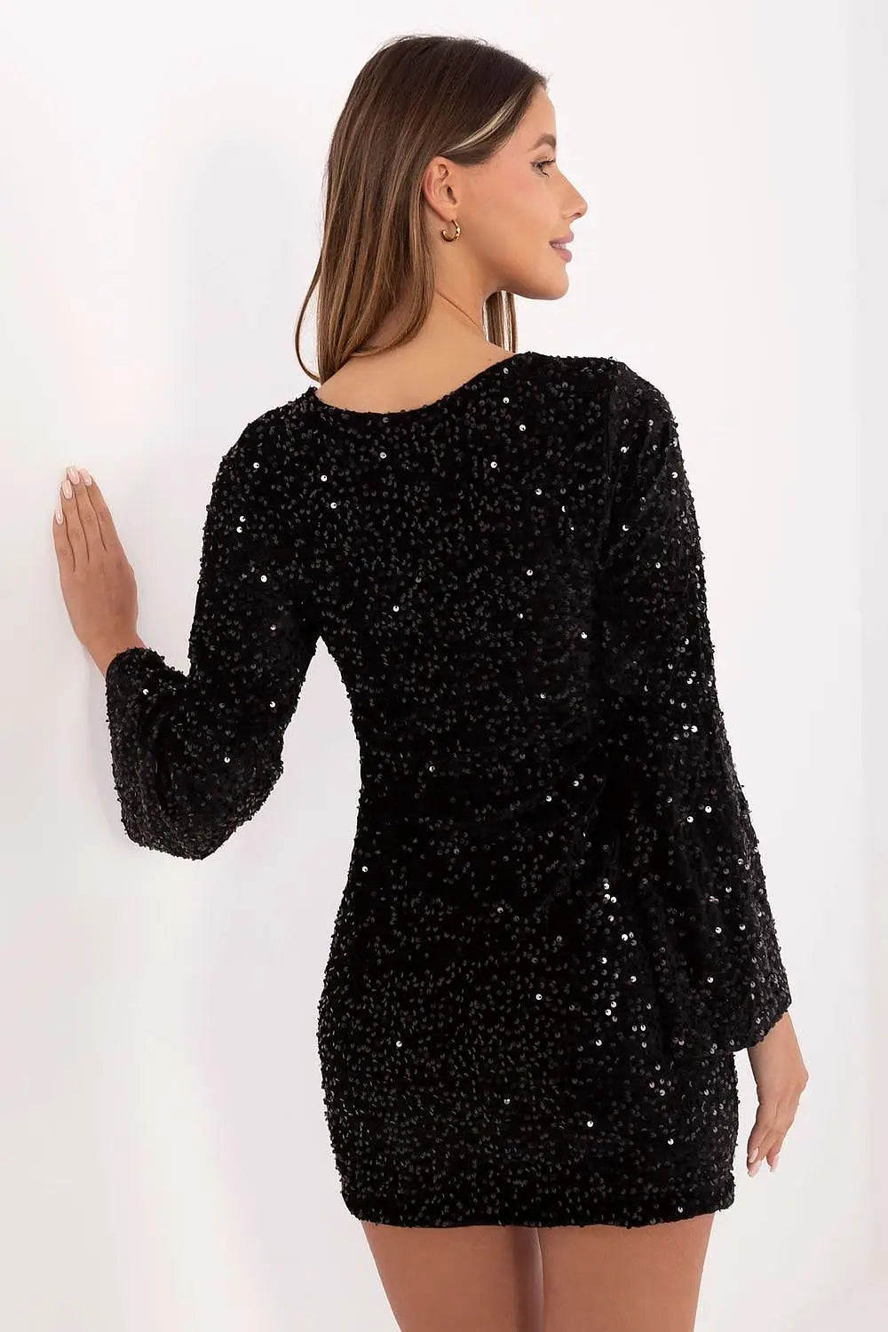 Abito corto in paillettes - 220310