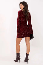 Abito corto in paillettes - 220310