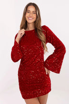 Abito corto in paillettes - 220310