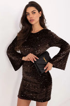 Abito corto in paillettes - 220310