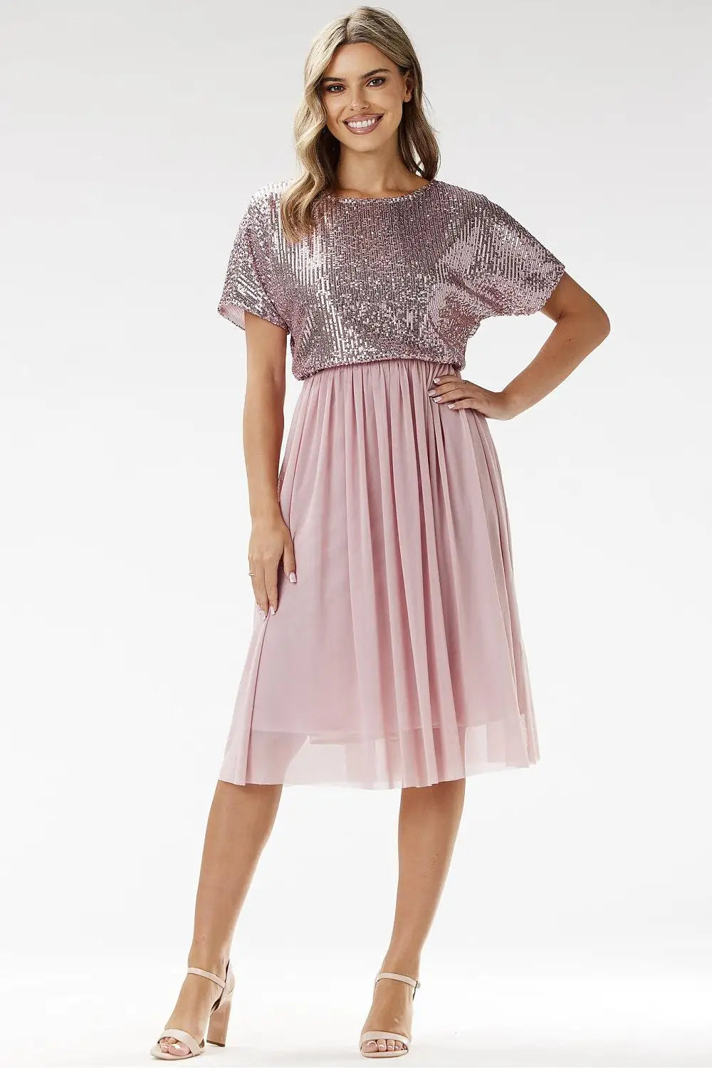 Abito da sera con paillettes e - 204286