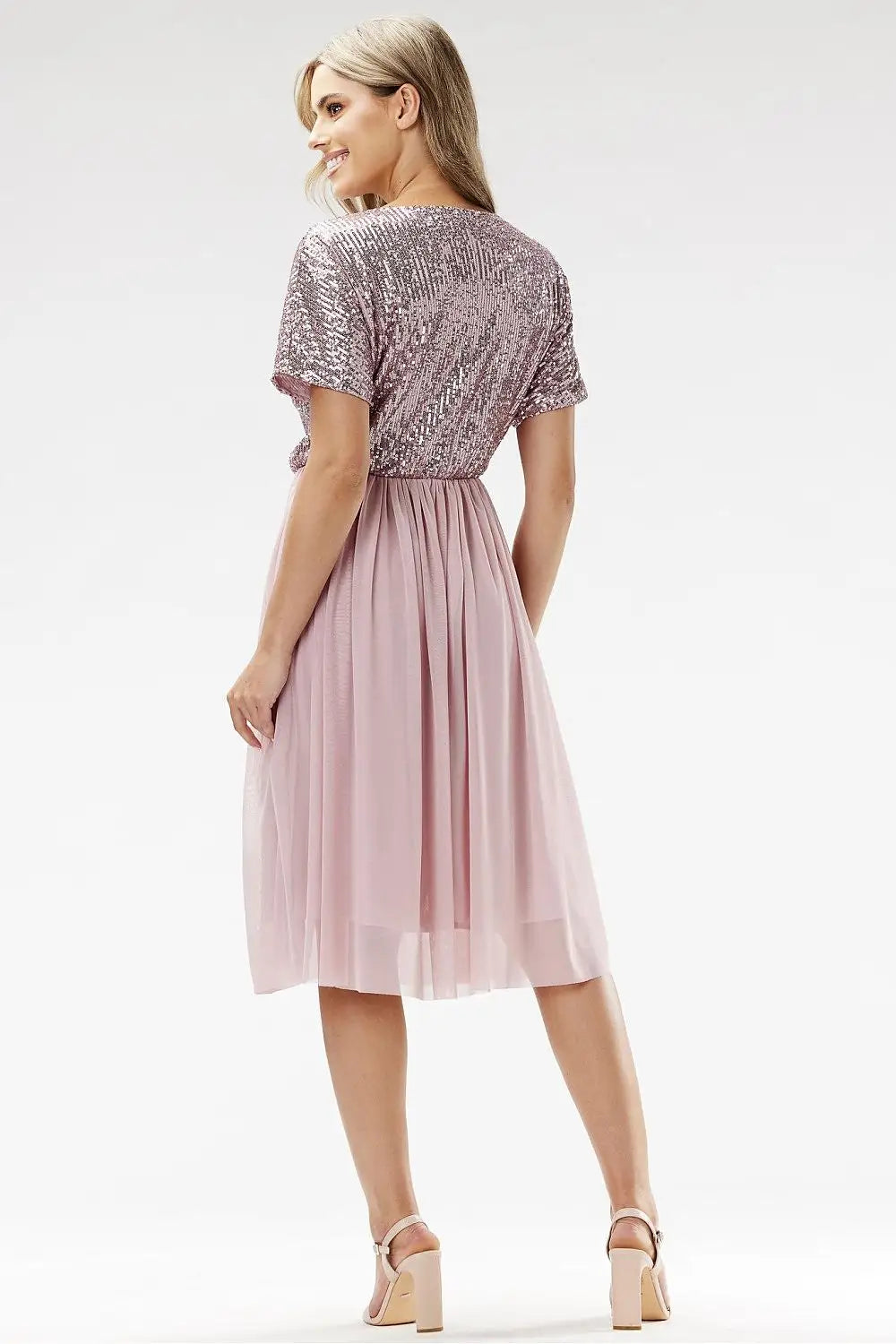 Abito da sera con paillettes e - 204286