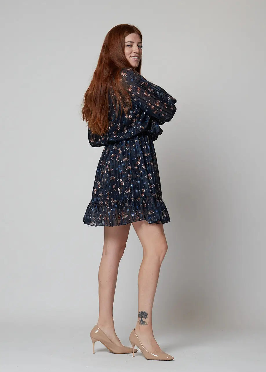 Abito fantasia floreale - 12835