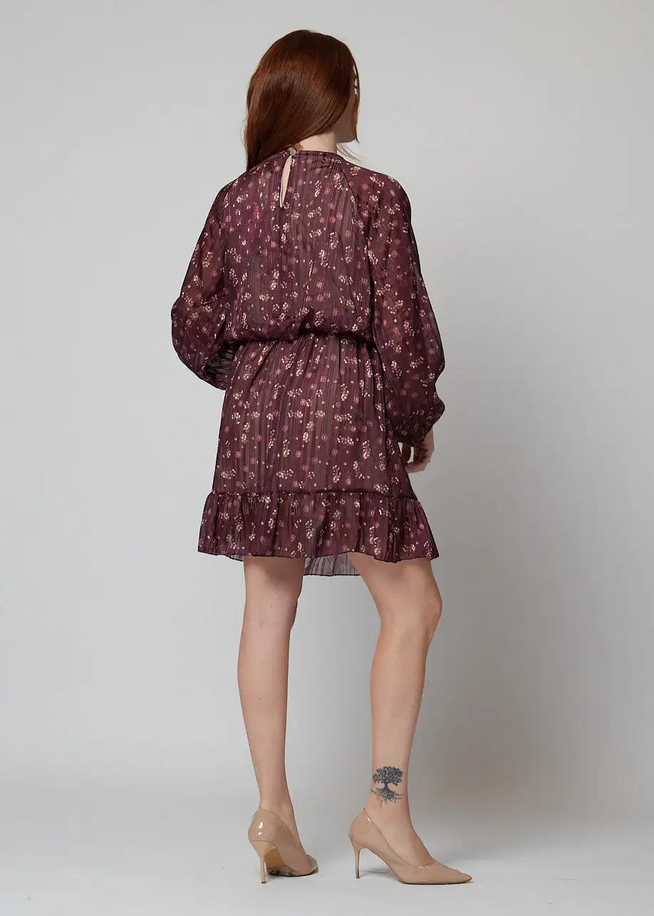 Abito fantasia floreale - 12835