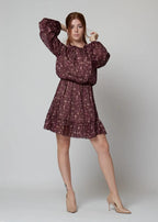 Abito fantasia floreale - 12835