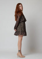 Abito fantasia floreale - 12835