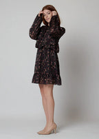 Abito fantasia floreale - 12835