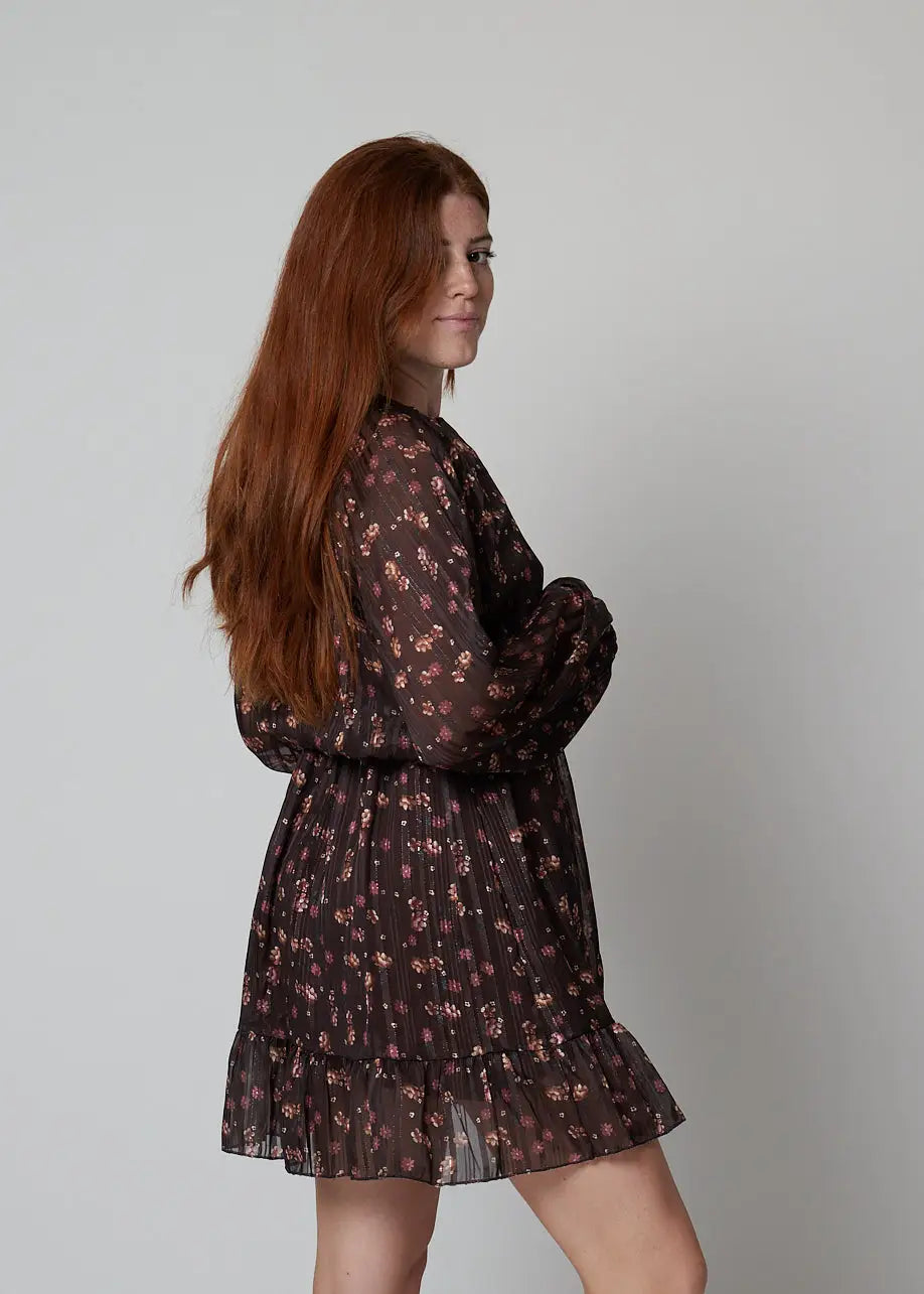 Abito fantasia floreale - 12835