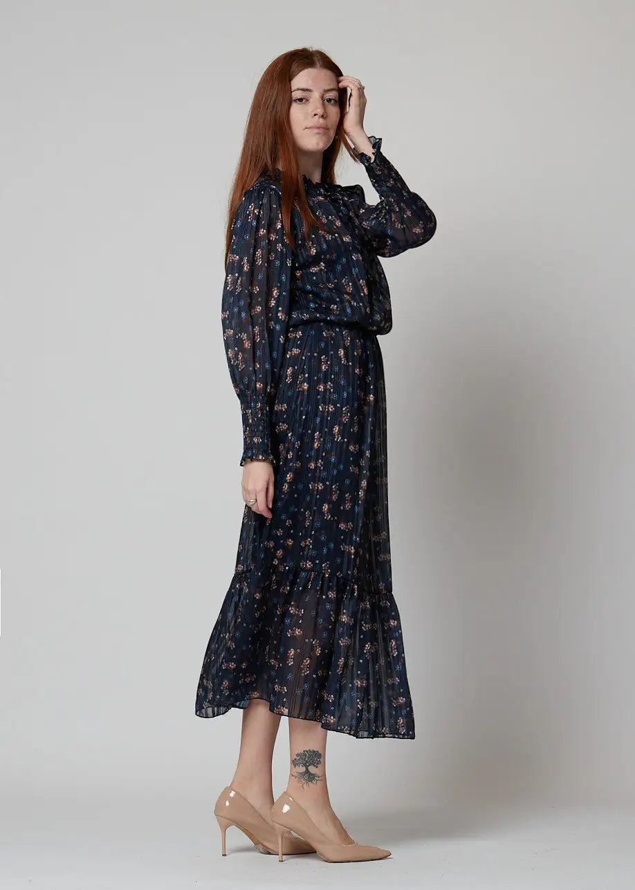 Abito fantasia floreale - 12888