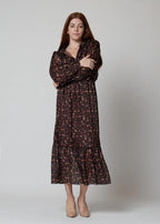 Abito fantasia floreale - 12888