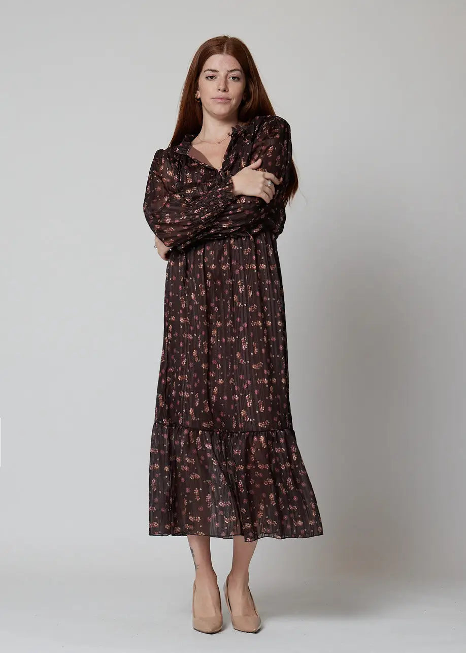 Abito fantasia floreale - 12888