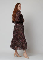 Abito fantasia floreale - 12888