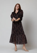 Abito fantasia floreale - 12888