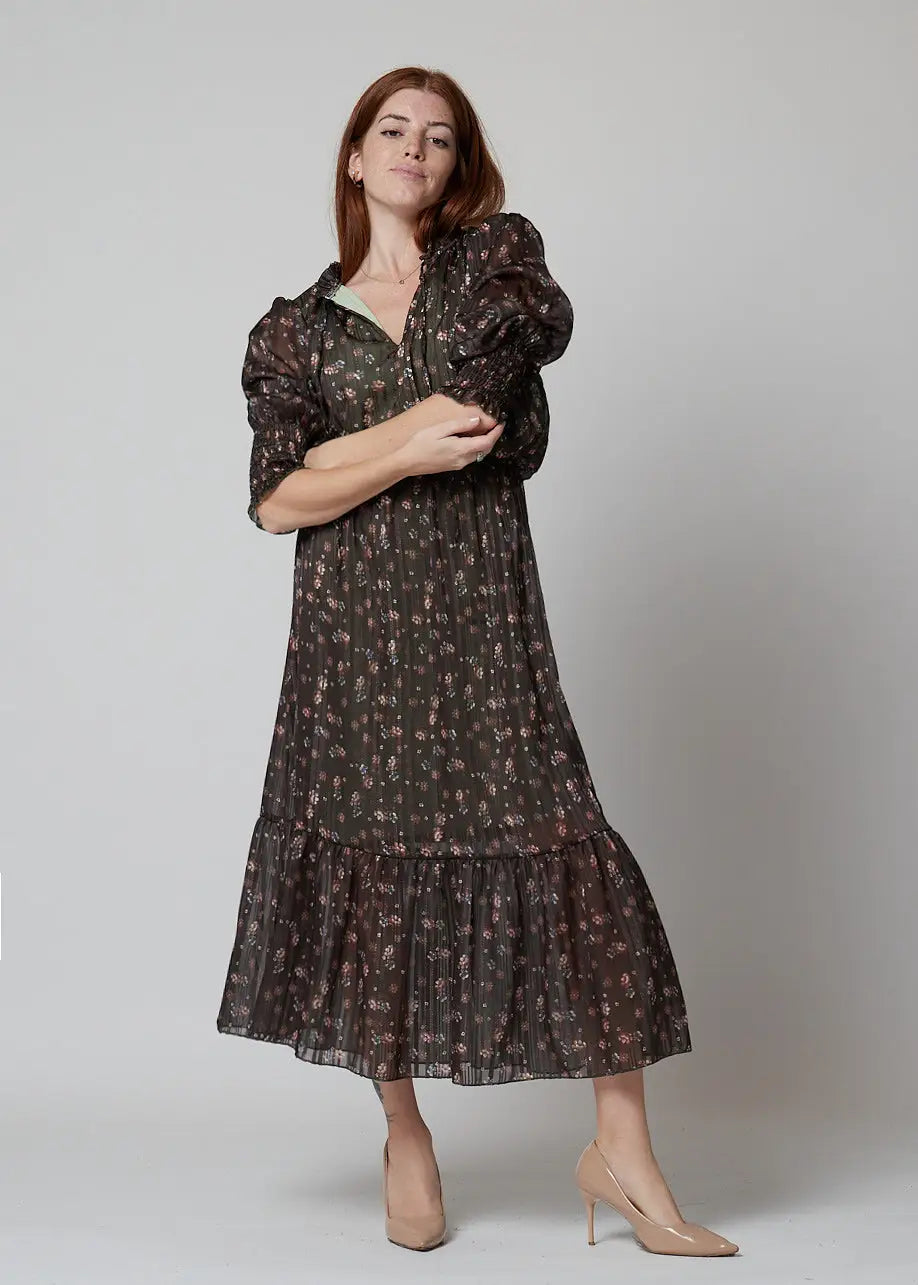 Abito fantasia floreale - 12888