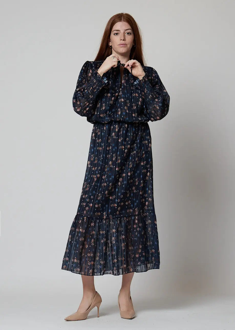 Abito fantasia floreale - 12888