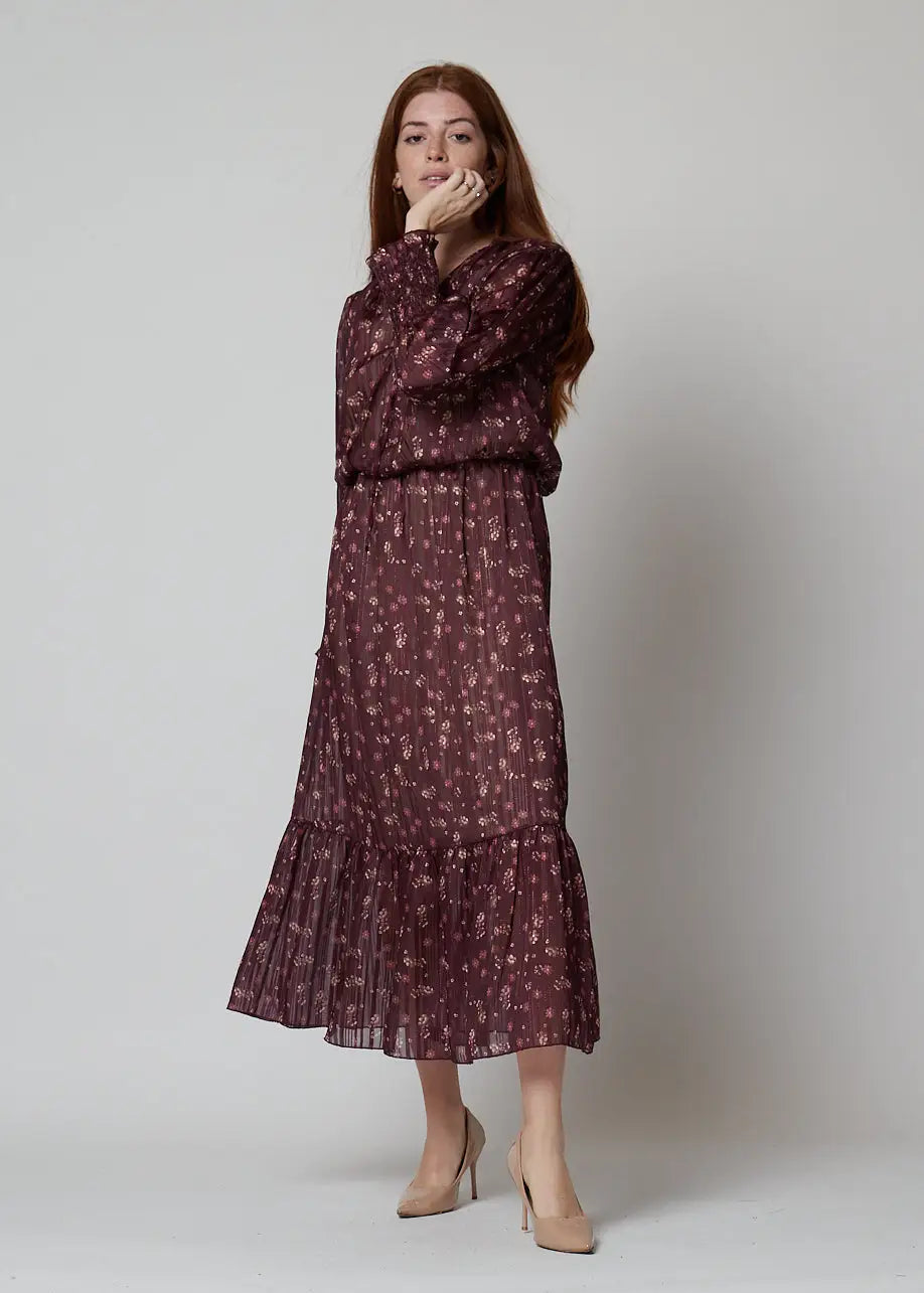 Abito fantasia floreale - 12888